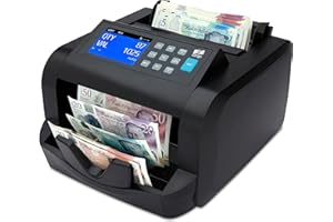 ZZap NC20 Pro Banknote Counter & Counterfeit Detector – High-Speed Money Counting Machine