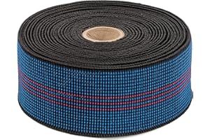 SHELVER Elasticated Upholstery Webbing for Furniture Seats, Sofa and Chair Repair, 10 metres
