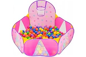 NUBUNI Piscina Di Palline| Vasca Palline Per Bambini | Piscinetta Con Palline Per Bambini | PALLINE NON INCLUSE G