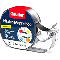 X-bet Magnet Strisce Strisce Magnetiche Adesive X-bet - 6 Pezzi 15x2.5cm - Per Cucina, Garage, Artigianato - Potenza 675 Gauss Striscia Magnetica Per Coltelli - 3