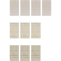 Abrasifs Réticulés EXPERT M480 Bosch – 50 Feuilles Grain 180, Pour Ponçage Peinture Sur Bois, Réduction Poussière - 10