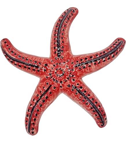 Pesce In Ceramica Siciliana Da Parete - Artigianale Handmade, 18x17cm, Granchio - Foto 5