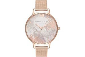 Olivia Burton OB16VM15 Zegarek na Rękę, Ø 38 mm, Różowe Złoto