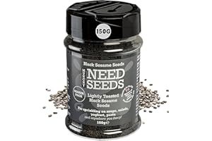 Munchy Seeds Lightly Toasted Black Sesame Seeds 150g