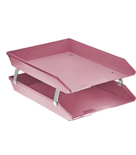 Organizzatore Documenti A 3 Ripiani A4 - Trasparente Per Scrivania - Foto 11