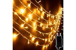 Uping Guirlande Lumineuse Intérieur Exterieure 100 Led 10M Guirlande Lumineuse Sapin de Noel Lumiere Sapin Led Electrique Deco Noel