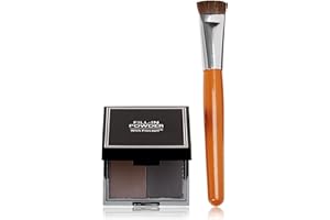 COVER YOUR GRAY Couvre votre Gris Collision Poudre – Deux Nuances en un?: marron foncé/noir