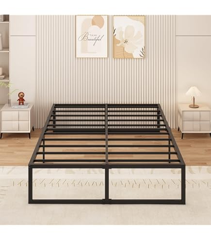 Bedframe met hoofdeinde zonder matras 180x200 cm zwart kopen