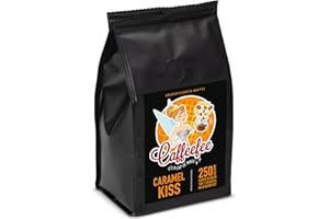 ‎CAFFEEFEE Caffeefee Caramel Kiss Bohnen, 250 g, aromatisierter Röstkaffee