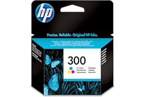 HP 300 Trzykolorowy Wkład Atramentowy – Wkłady Atramentowe Cyjan, Magenta, Żółty, HP Deskjet D2500, HP Deskjet D2566, HP Deskjet F4200, Standard, Drukarka Atramentowa, 20 – 80%, 40 – 60 °C