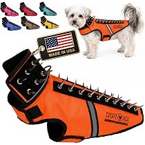 【MASU】23ss popcorn spiky vest CoyoteVest CoyoteWhiskers 4 Pack Nylon Pet Harnesses for