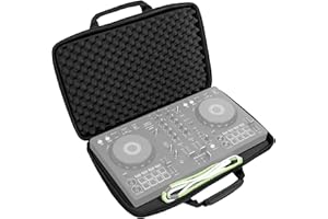 Walkasse W-MCB-DDJFLX4 DJ-Koffer Eva Pioneer DDJ-FLX4 / DDJ-400 / NI Traktor KONTROL S2MK3 schwarz (Schultertasche), Schwarz, De Mano, Koffer Eva Hardcase