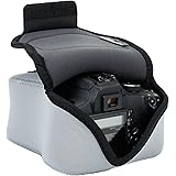 USA Gear Custodia Per Fotocamera Digitale DSLR/Custodia Per Fotocamera SLR con Protezione In Neoprene, Cinghia Per Cintura e 