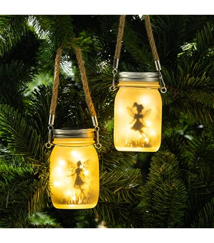 PB-Versand LED Solar Lantaarn / Cilinder - Solar Lamp van Glas met LED Fairy Lights Warm Wit incl. Batterij
