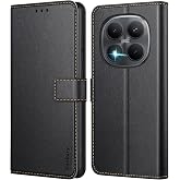 Ganbary Case Compatible with Xiaomi Redmi Note 15 Pro Plus 5G / Poco M8 Pro 5G, Flip Case Mobile PU Leather Case [Full Protec
