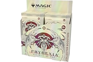 MAGIC THE GATHERING Magic: The Gathering Phyrexia: All Will Be One Collector Booster Box karty do gry, wielokolorowe, od 13 lat x 12 sztuk