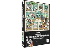 USAOPOLY The OP Games | Lotería: Disney Tim Burton’s The Nightmare Before Christmas | Traditional Loteria Game | Bingo Style, Featuring Custom Artwork & Illustrations | English & Spanish