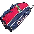 Striter® Cricket Kit Bag with Rolling Wheels - Large 30 Inch Heavy Duty - Red (Bag Only/Colors of Bag May Vary)
