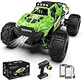 RIAARIO 1:18 All Terrain RC Car, 36 KPH High Speed Remote Control Car with 2.4 GHz Remote Control, 4WD Electric Vehicle Off-Road Truck, 4X4 Waterproof RC Trucks with 2 Rechargeable Batteries