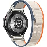 Rongep Samsung ile Uyumlu Yeni Nesil Bağlantı Travel Loop 20mm Kordon Galaxy Watch 7/6/5/4 Serisi i&ccedil;in Galaxy Watch 7 Kordon 