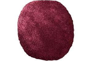 Kinzler J-10000/13 Bordeaux, Mikrofaser, 47x50 cm WC Deckelbezug