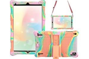 AKNICI Funda para DUODUOGO G12 P8/YOTOPT G12 N10 ‎X109 U10/GOODTEL G2/YESTEL X2/YUMKEM T13/JUSYEA J6/AOYODKG TAB-8/HMAI 10/Novel TTT 10/NAQU 10/Allmeida 10, Correa de Hombro, Rose Pink