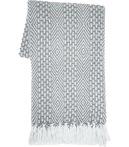 Kuscheldecke Waffeloptik 100% Baumwolle | Sofadecke Hautsympathisch | Ökotex Zertifiziert