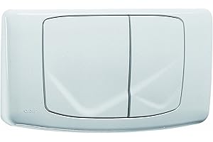 Valsir Rios Double plaque de déclenchement pour WC, blanc