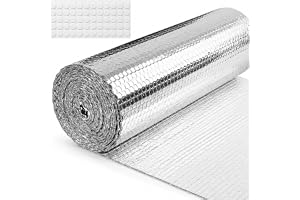 Isoleringsfolie, dubbelsidig aluminiumfolie isolering, 3 mm tjock isoleringsfolie isoleringsfolie reflektionsfilm, för fordon