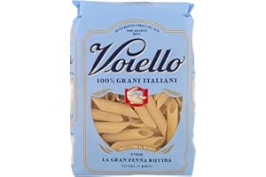 Voiello Pasta Gran Penna Ruvida n.200, 500g, Grani 100% Italiani, Trafilatura Al Bronzo