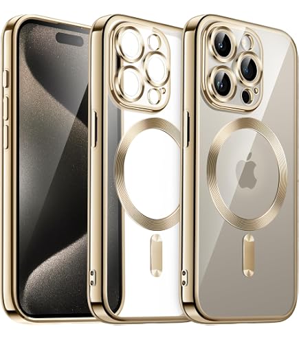 Custodia Iridescente Per IPhone 15 Pro - Effetto Cangiante, Antiurto, Sottile E Traslucida - Per Donna, Uomo, Ragazza - Protezione Elegante
