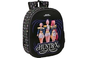 Safta K-POP DEMON HUNTERS SOUND Skolryggsäck, 3D-design i olika åldrar, 27 x 10 x 33 cm