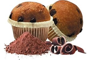LINE@DIET 8 MUFFINS protéinés avec pépites de CHOCOLAT de 50g | 24% de protéines, sans sucre | Phase 1