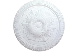 Artisans World Ceiling Rose - 46 cm Dia | Highly Detailed Polyurethane Ceiling Medallion