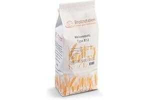 ‎BROTZUTATEN Brotzutaten 10 x 1 kg Weizenmehl Type 812 I das klassische Brotmehl für Weizenbrote I perfekt für selbstgebackenes Brot
