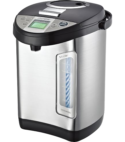 TRESKO Distributeur Boissons Chaudes Vin 6.8L 1500W - Chauffe Eau Inox Minuteur - Appareil Vin Chaud
