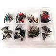 BestCity 50 plus Fishing Flies WET Selection FLY Selection TROUT more than 50 Flies in BOX PACK#9