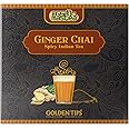 Golden Tips Ginger Mastea, Indian Masala Chai with Strong CTC Tea, Cinnamon, Cardamom, Cloves & Dry Ginger, Aromatic & Spicy Blend, Perfect Hot or Iced (500 Gram, 250 cups)