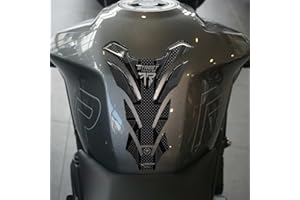 labelbike - Adesivo 3D Moto Paraserbatoio Protezione e Decorazione in Resina compatibile con Triumph Street Triple 765 R 2023