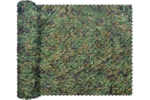 Raysent Camouflage Net Camo Netting Blinds for Decor Courtyard Sunshade Camp Photo Farm Factory Shelter Car Concealment Party Exhibit Backdrop Paintball Curtain Ceiling Fence Canopy Cover