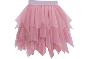 Vlazom Women's Tulle Tutu Skirts, 4 Layered Petticoat Underskirt Vintage A-line Rockabilly Tutu Skirt for Dress-up Parties Dancing, Halloween Party S-3XL