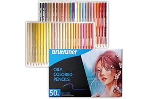 EiDevo 50 jasnych kredek dla dorosłych, idealny do portretu sztuki naturalnych odcieni skóry