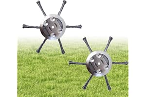 XFSRG Decespugliatore Testa in Acciaio Inossidabile a 6 Lame Spazzola per Decespugliatore con 5 Fori InterniDiametro 150mm Accessori per Decespugliatore Ideali per Giardinaggio (Argento，6 Coltelli)
