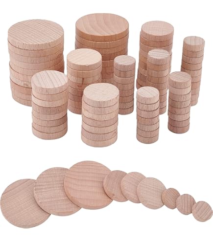 Zeshoekige houten zeshoek - decoratie knutselen 3-50 cm Zeshoekige houten zeshoek - decoratie knutselen 3-50 cm