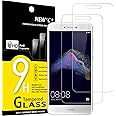 NEW'C 2 Pezzi, Vetro Temperato per Huawei P8 Lite 2017, Pellicola Prottetiva Anti Graffio, Anti-Impronte, Senza Bolle, Durezz