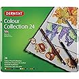 Derwent Colour Collection Sampler Kit, Set of 24 Pencils, Blocks and Accessories for Colouring and Drawing, Professional Quality, 0700212