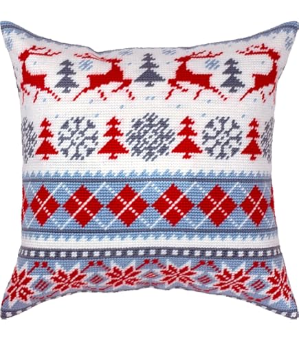 Bird. Borduurpakket met bedrukt wandtapijt canvas (40 × 40 cm) - borduurkussenset voor creatieve huisdecoratie - handwerkset voor volwassen beginners