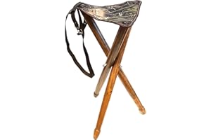 STARLINGUKPK Sedia a treppiede di qualità, da caccia, da caccia., Mimetico