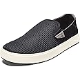 OLUKAI Lae'ahi Men's Slip On Sneakers, Lightweight Barefoot Feel & Breathable Mesh, Water Resistant Heel & Wet Grip Rubber Soles, Removable Gel Insert