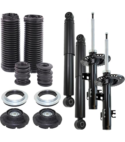 Amortisseur TRW JGM351T - Jambe De Suspension à Pression De Gaz, Pour Essieu Avant, Kit De 2 Pièces